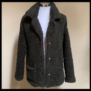 NWT Plush Teddy Bear Coat